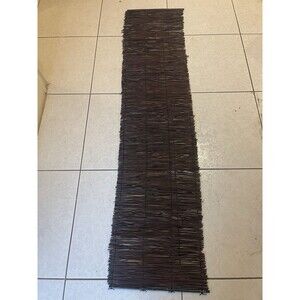 Bamboo Dark Bamboo Matchstick Natural Table Runner Home Decor 1 Piece 64”x16”